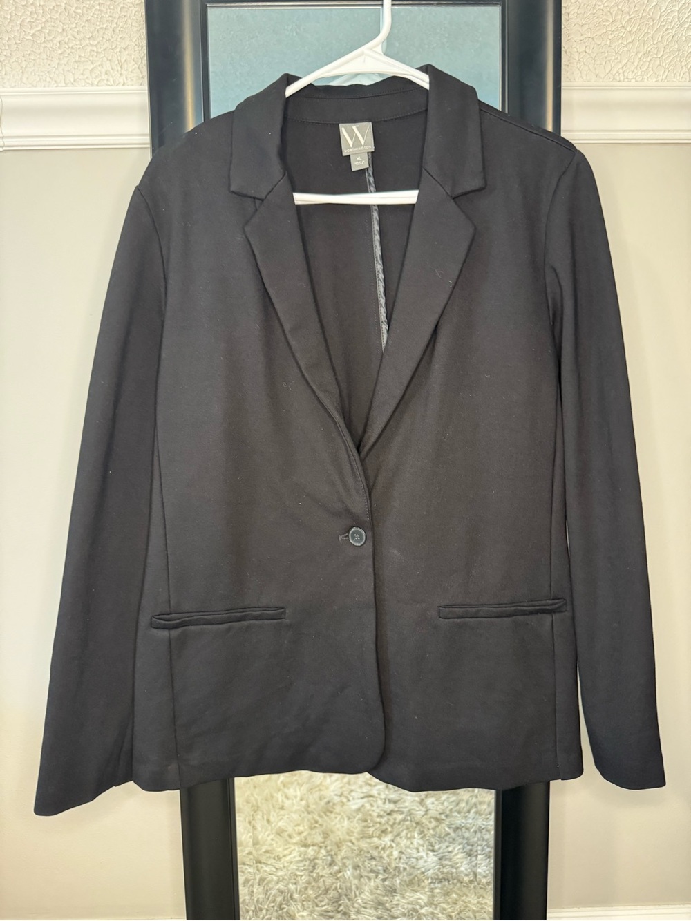 Worthington Black Single-Button Women's Blazer XL